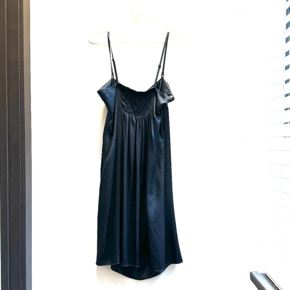 InWear Deep Blue Silk Short Dress W10 - Picture 2 of 12